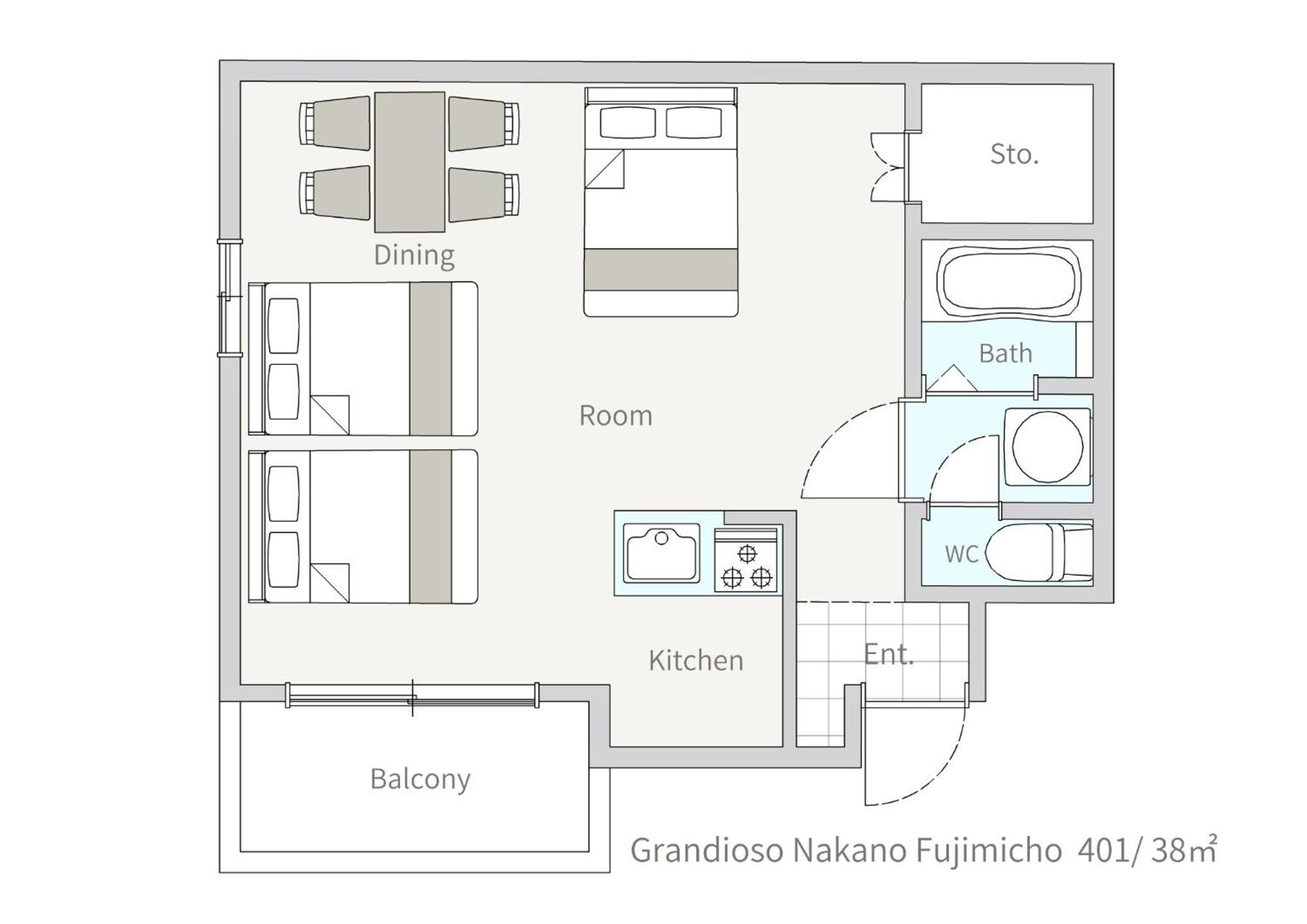 Green House Nakano Fujimicho - Vacation Stay 65992V โตเกียว ภายนอก รูปภาพ